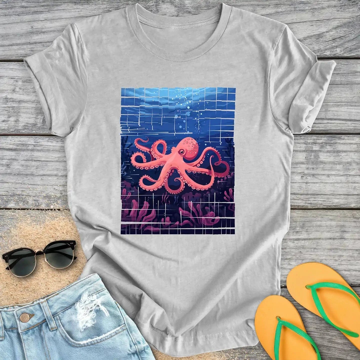 Coral Reef Octopus