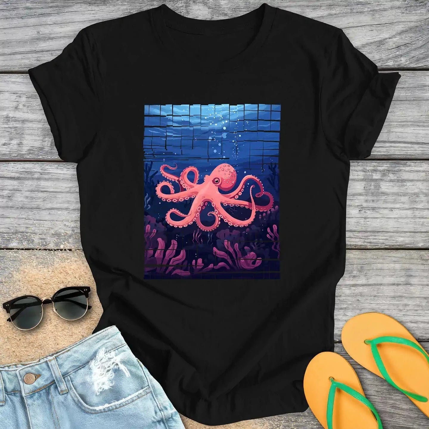 Coral Reef Octopus