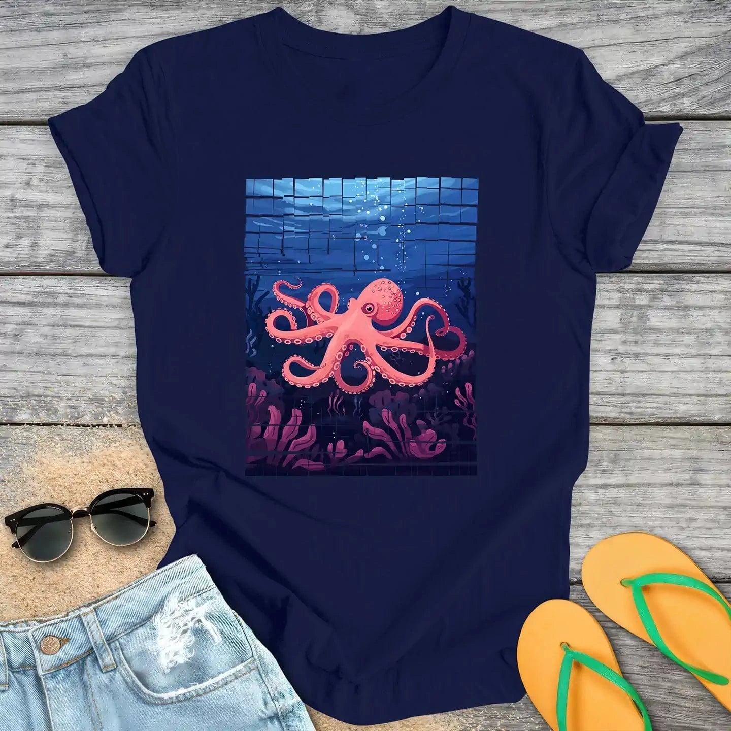 Coral Reef Octopus