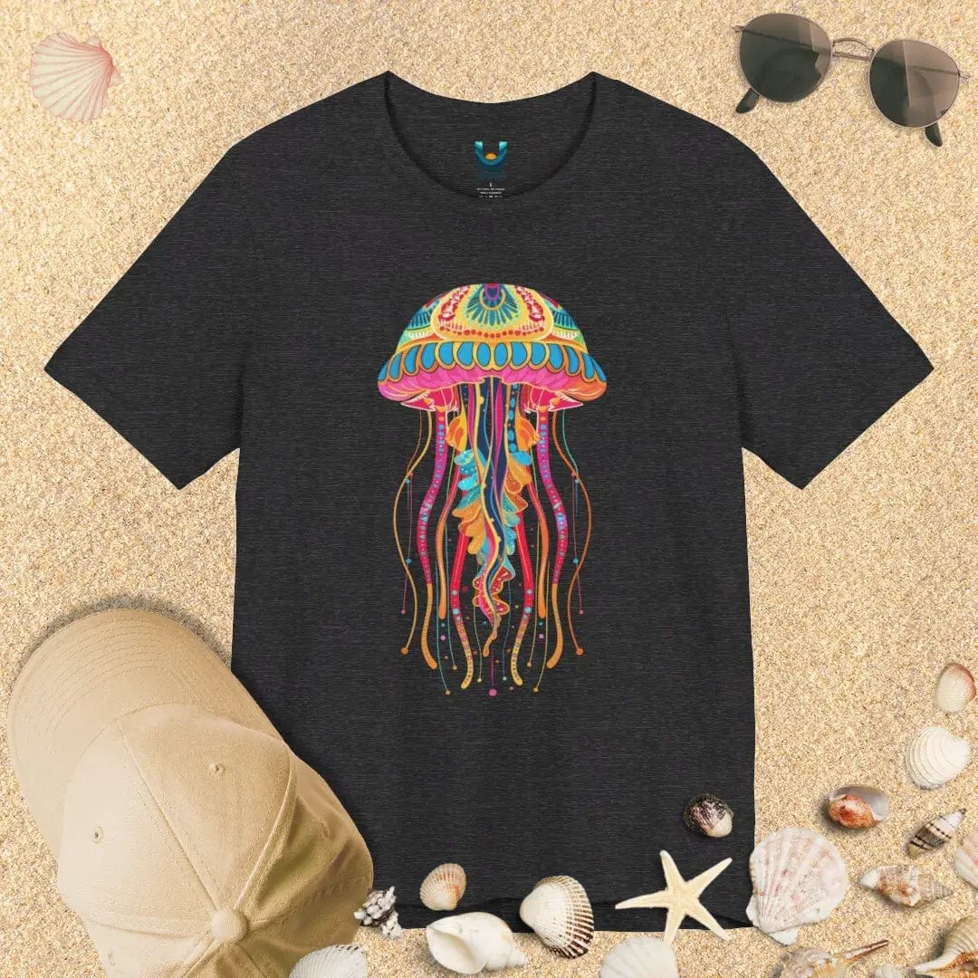 Vibrant Mandala Jellyfish