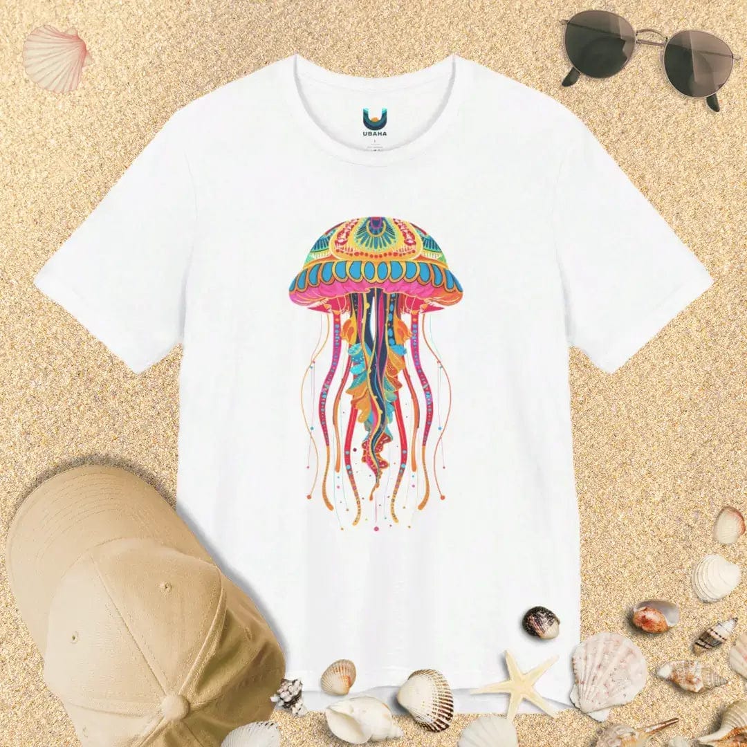 Vibrant Mandala Jellyfish