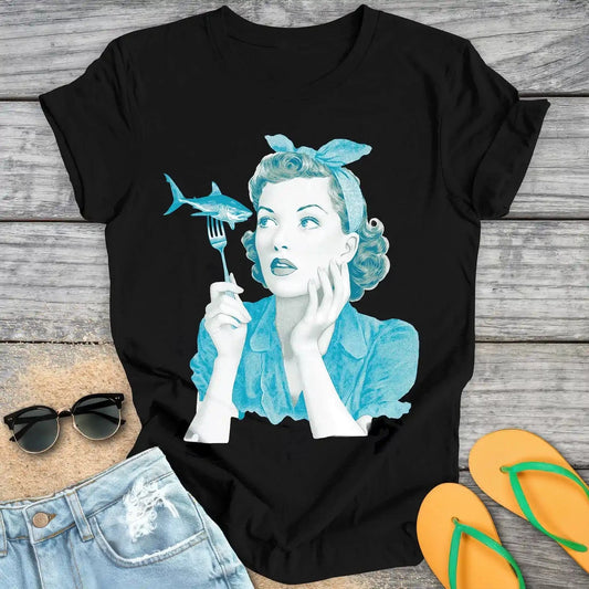 Shark on a Fork