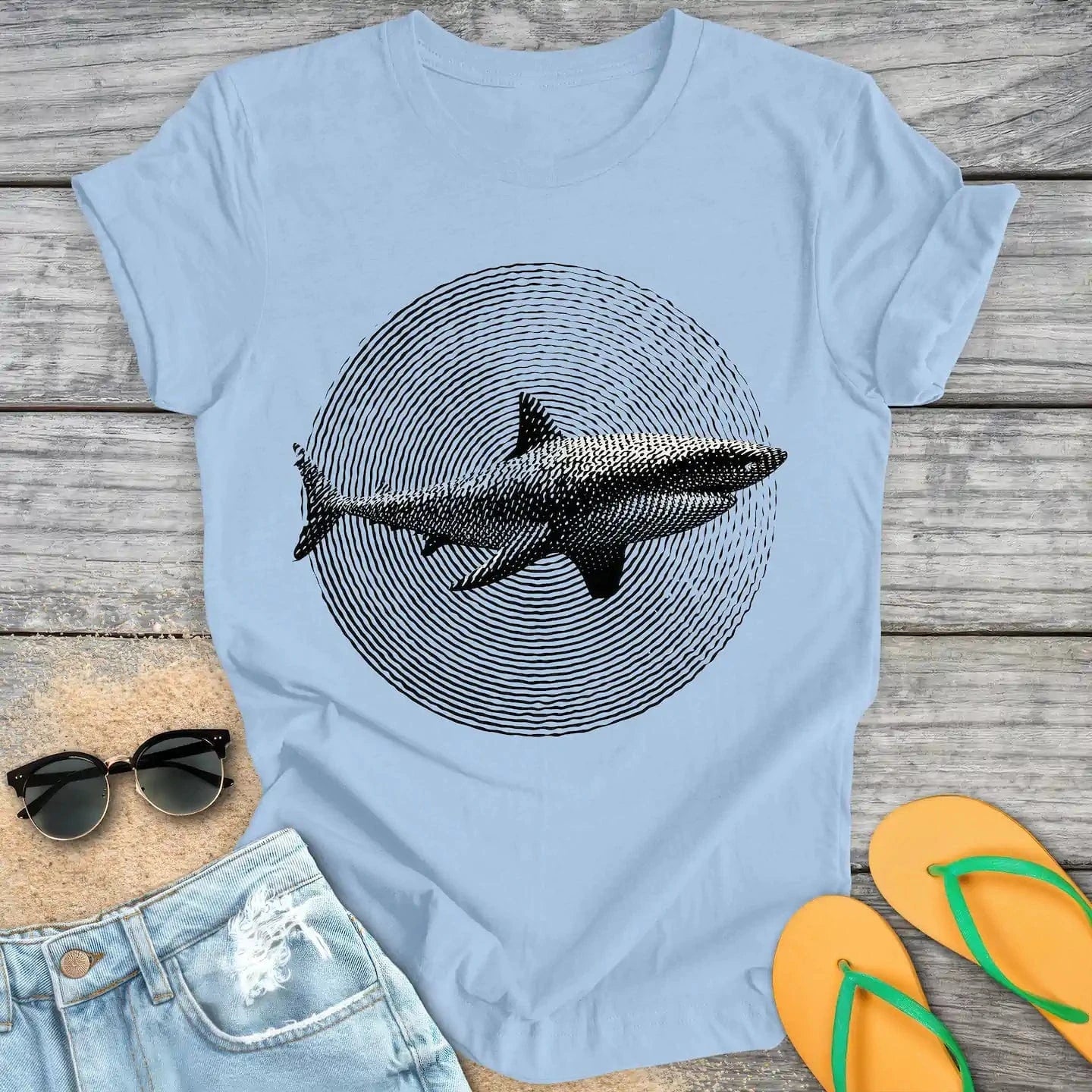 Concentric Minimal Shark