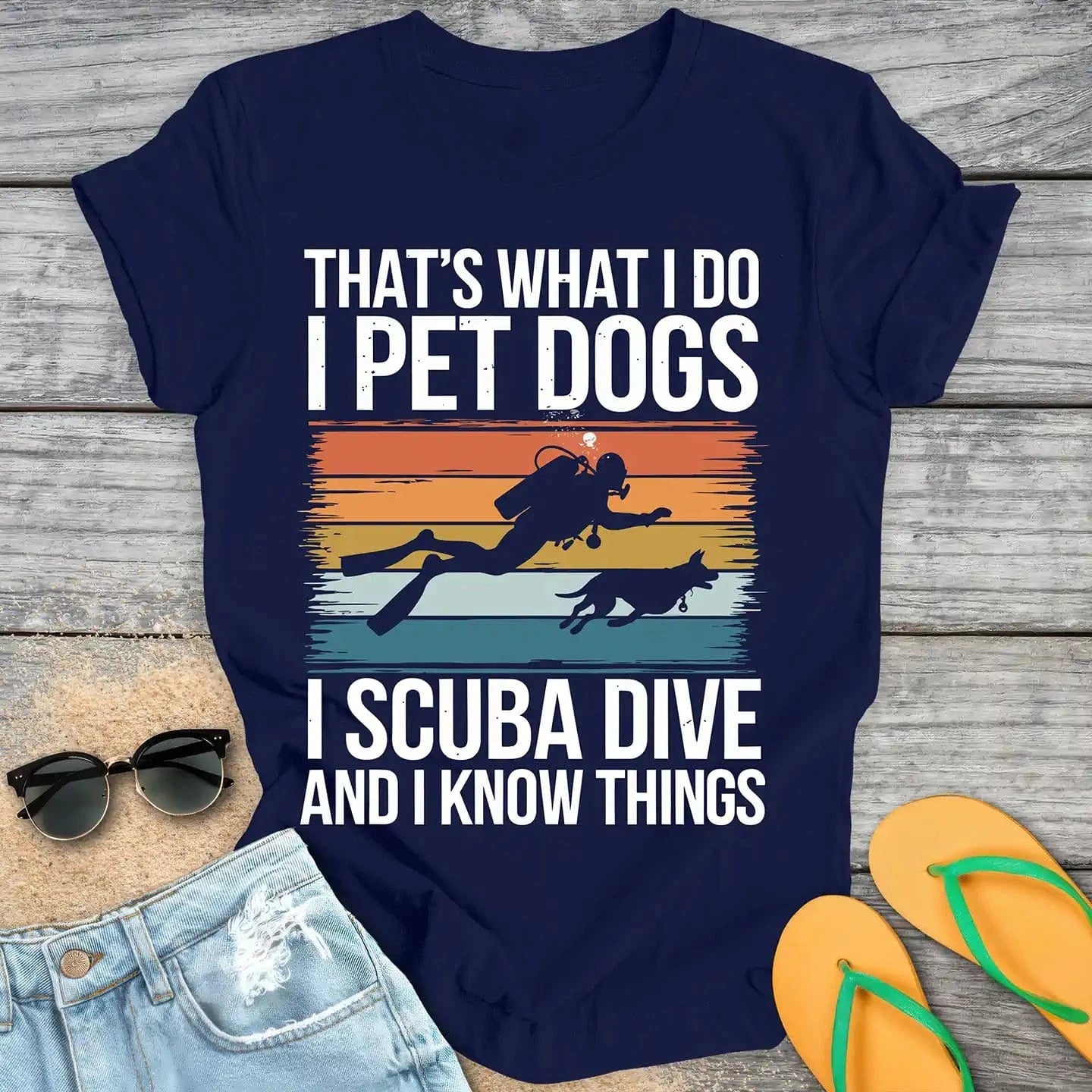 Scuba Dive And Pet Dogs