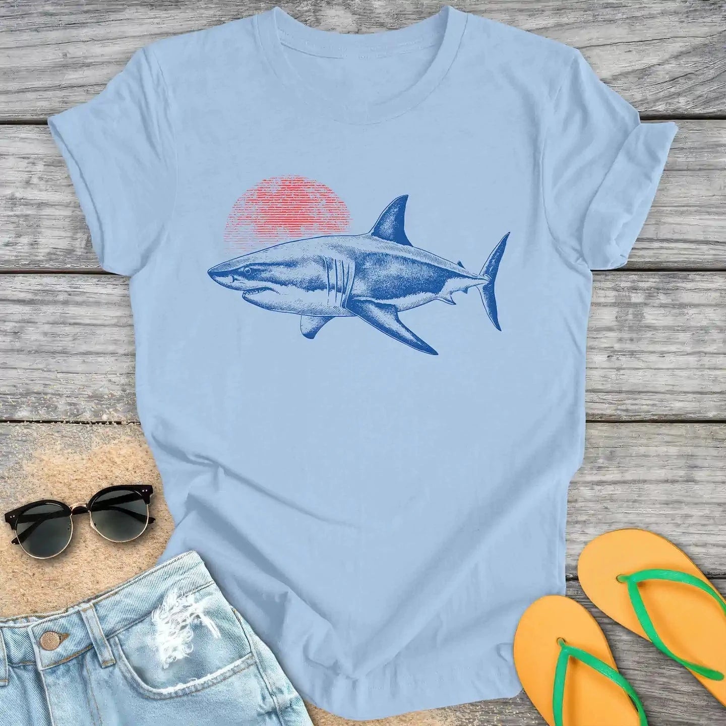 Red Sun Predator Shark