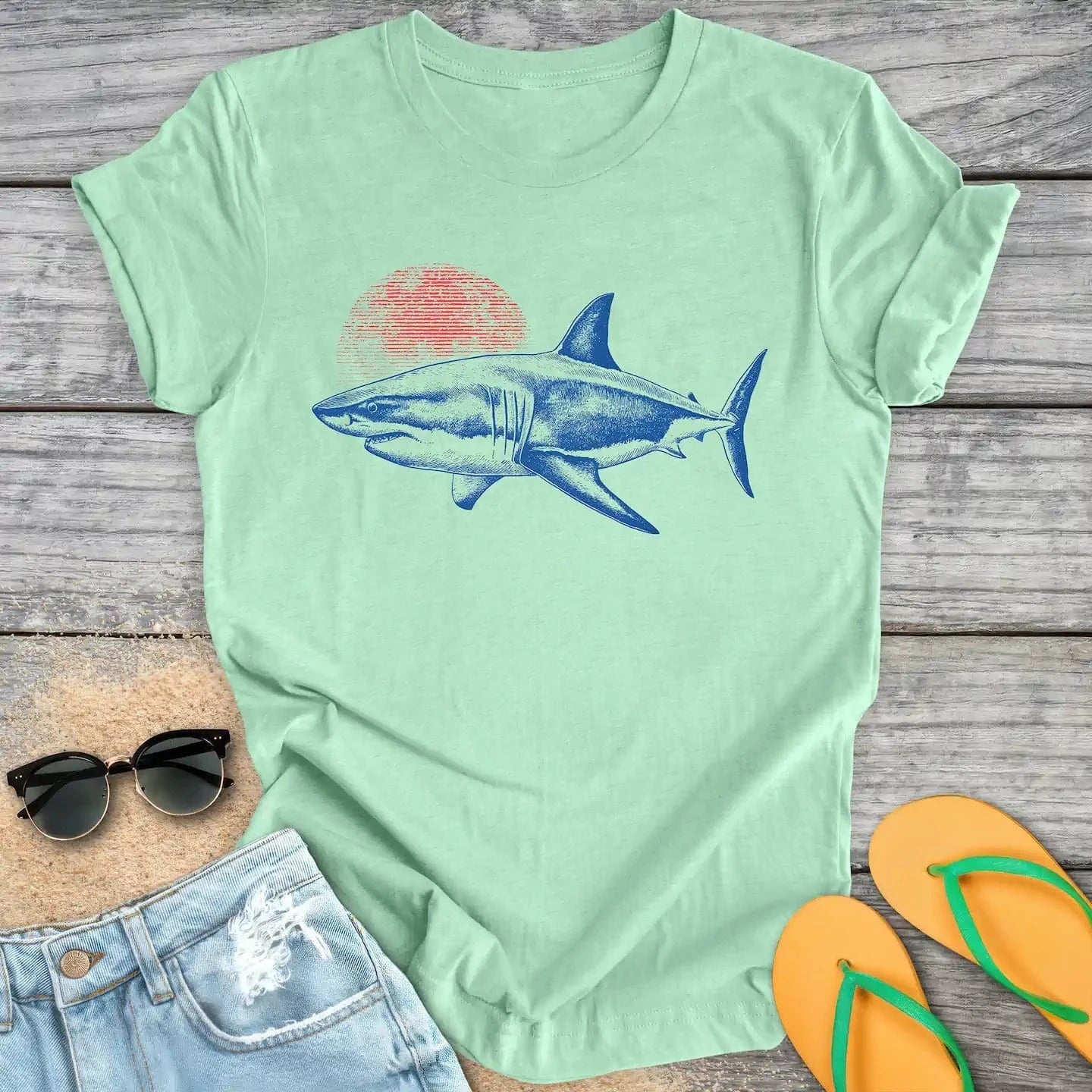 Red Sun Predator Shark