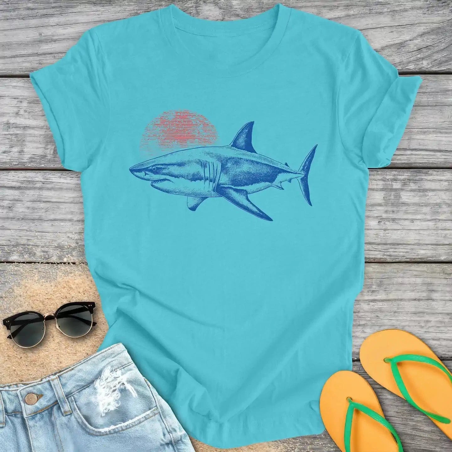 Red Sun Predator Shark