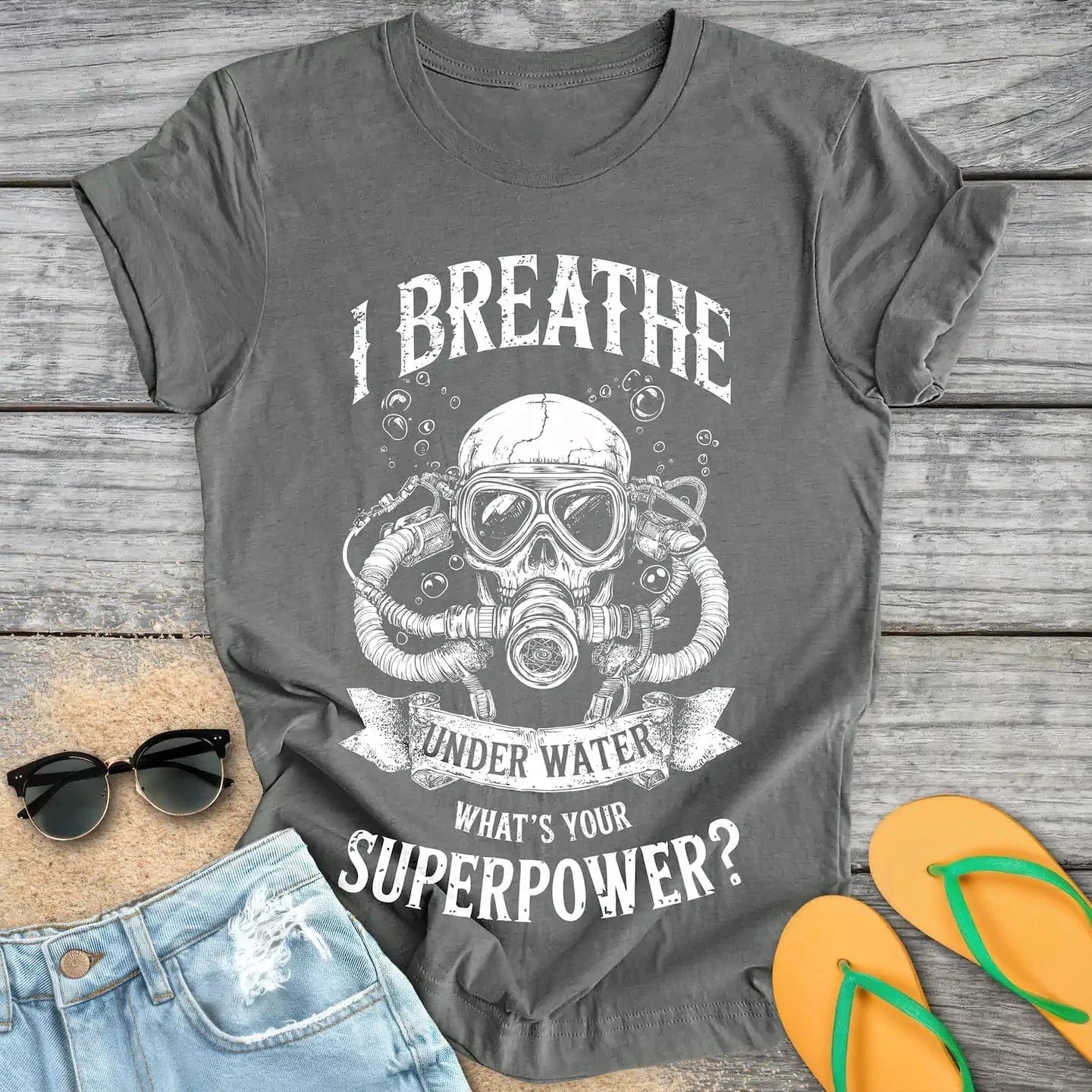 Vintage Diver Skeleton