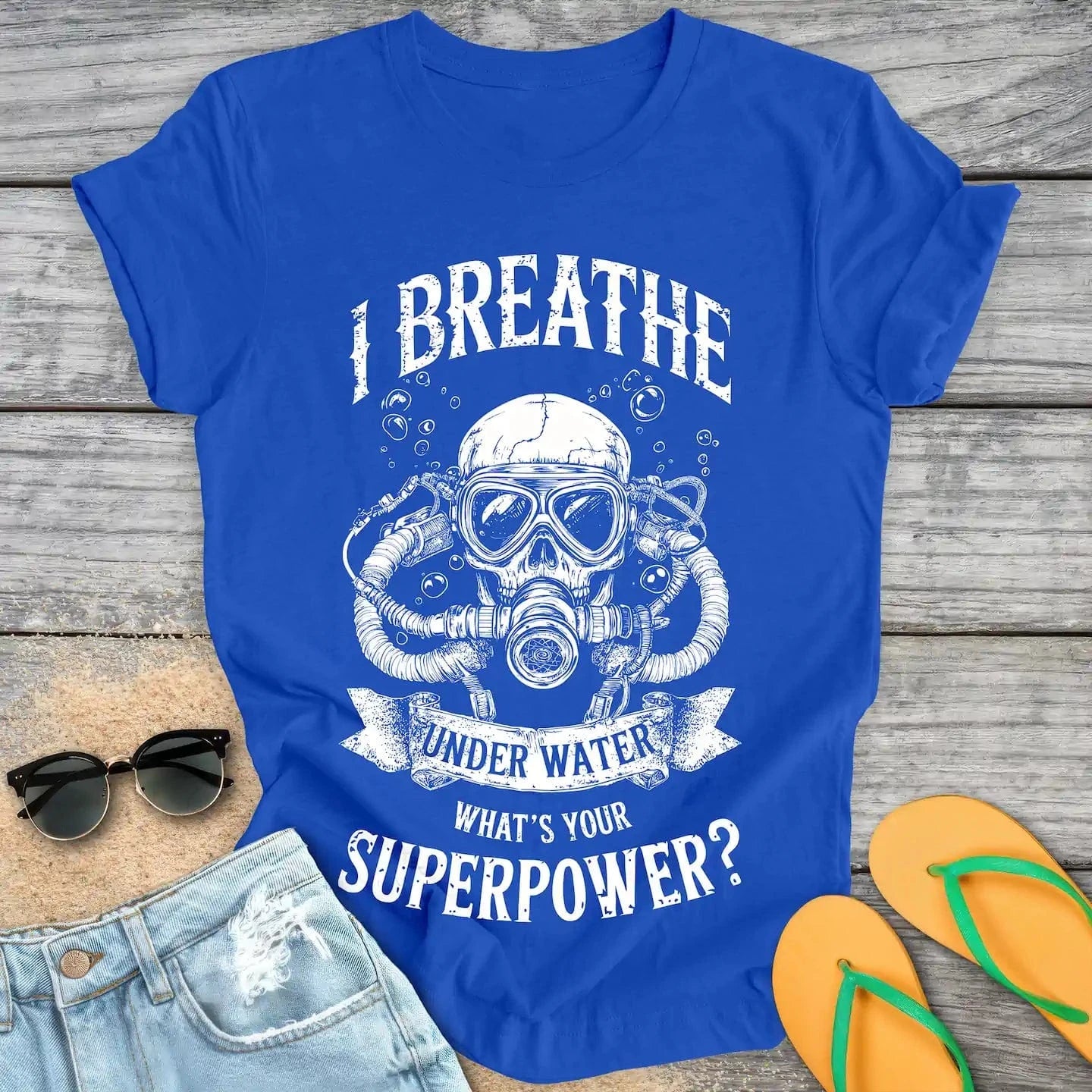 Vintage Diver Skeleton