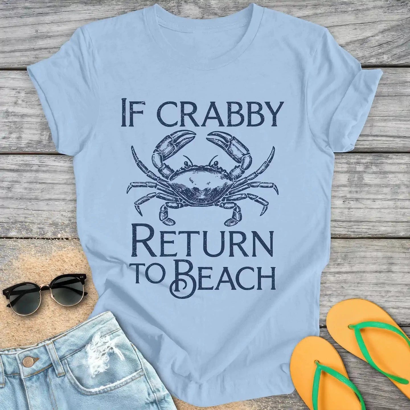 If Crabby Return to Beach