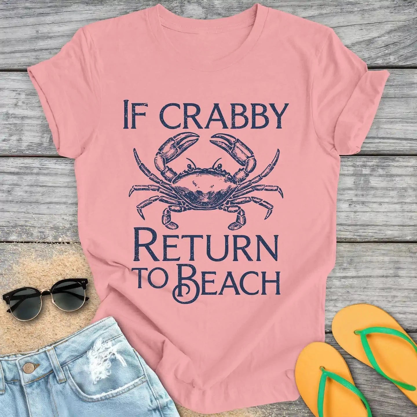 If Crabby Return to Beach