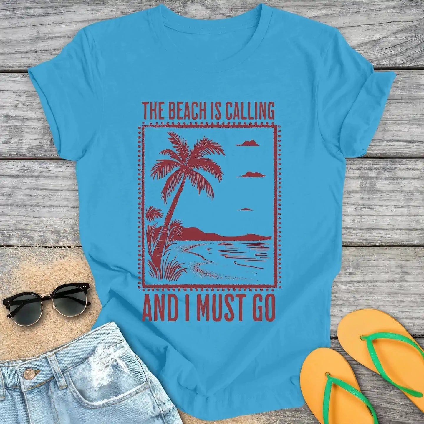 The Beach Is Calling And I Must Go