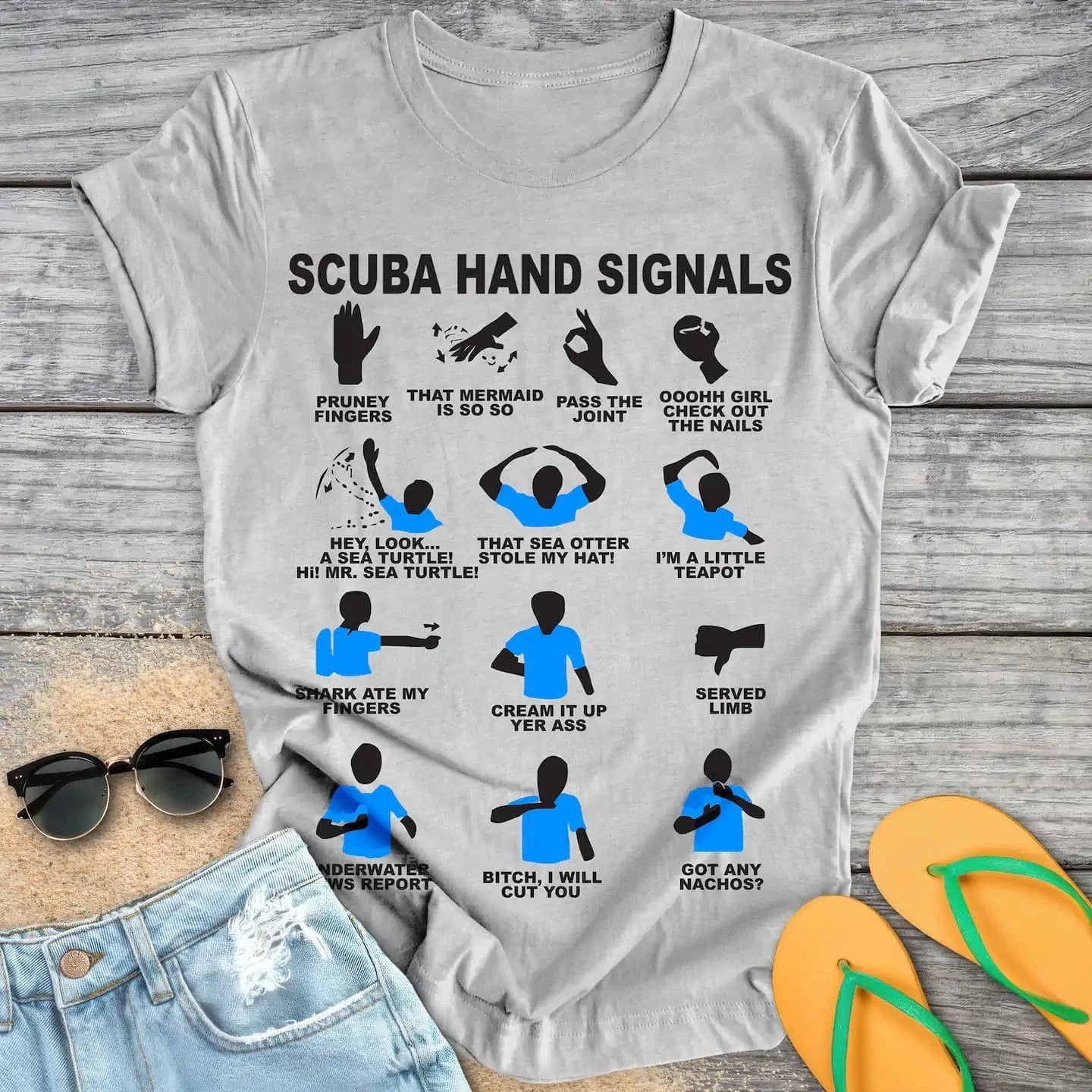 Scuba Diving Hand Signals Fun