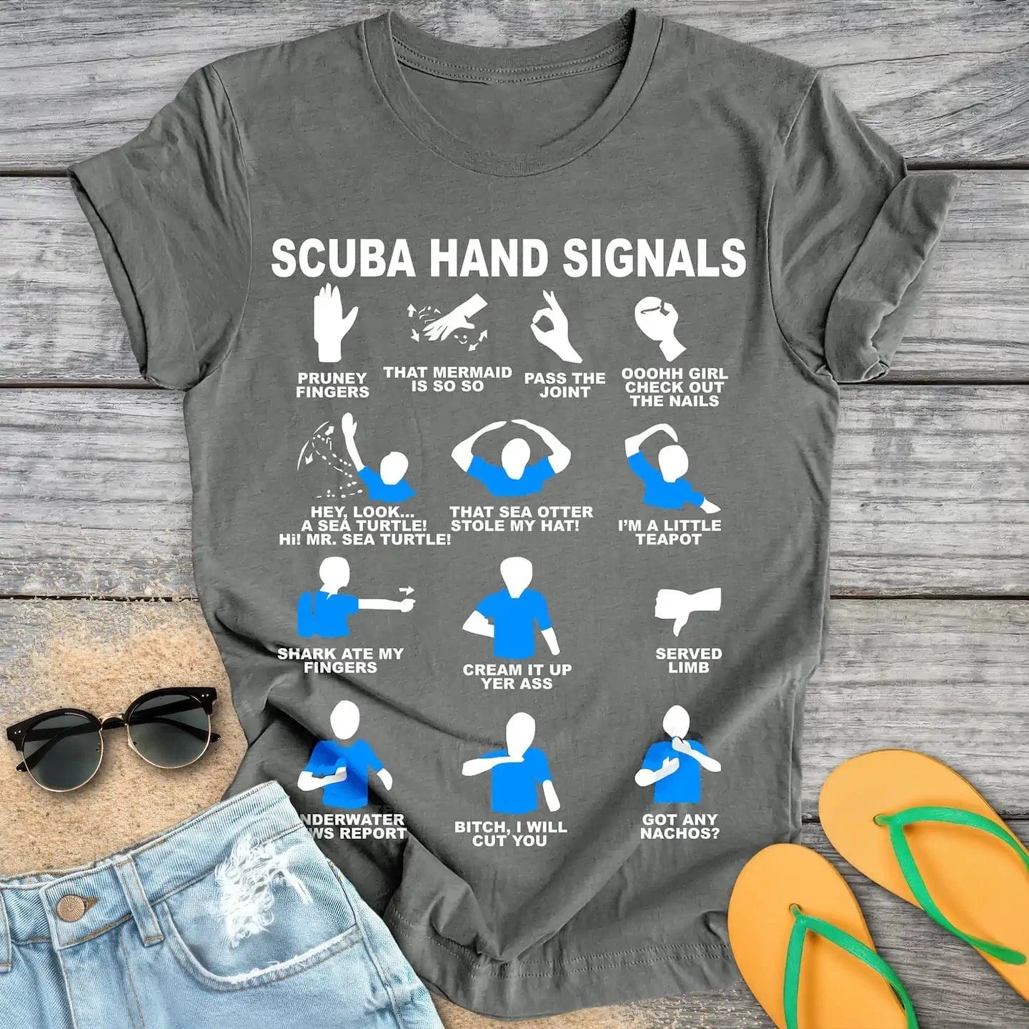 Scuba Diving Hand Signals Fun