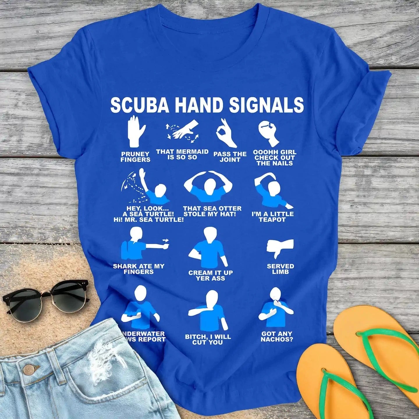 Scuba Diving Hand Signals Fun