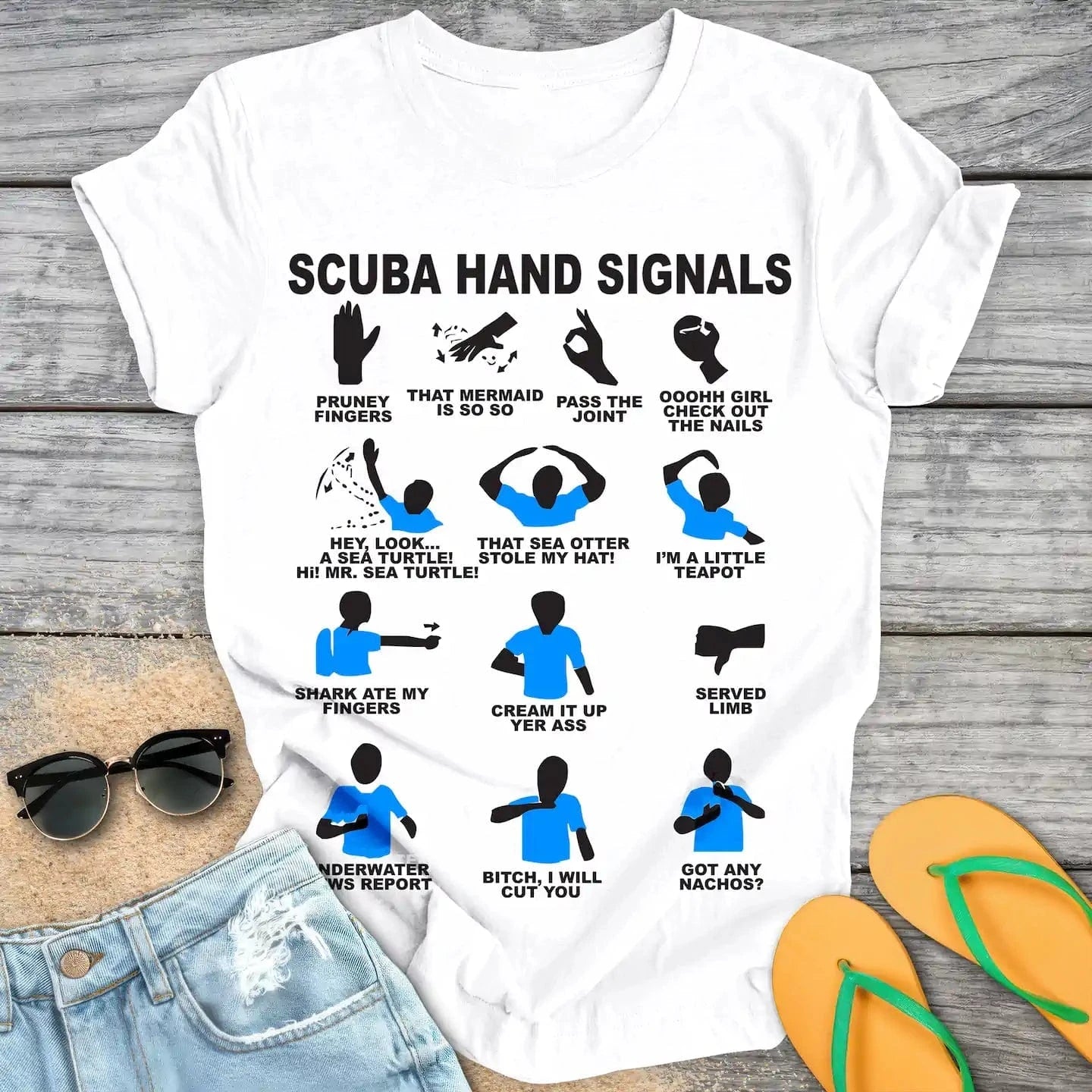 Scuba Diving Hand Signals Fun