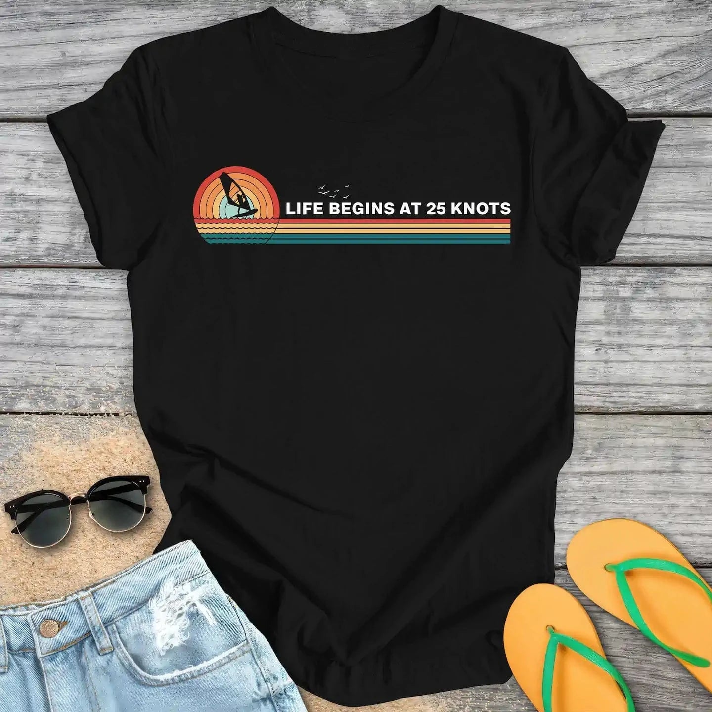 Retro Windsurfing