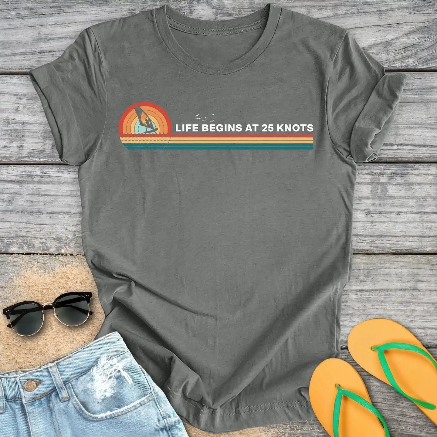 Retro Windsurfing
