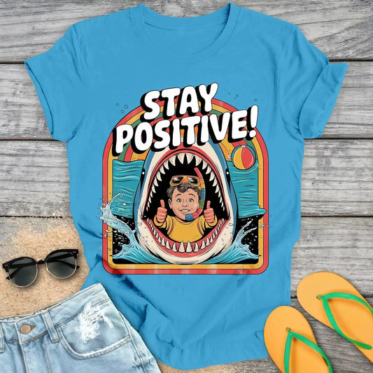 Stay Positive Shark