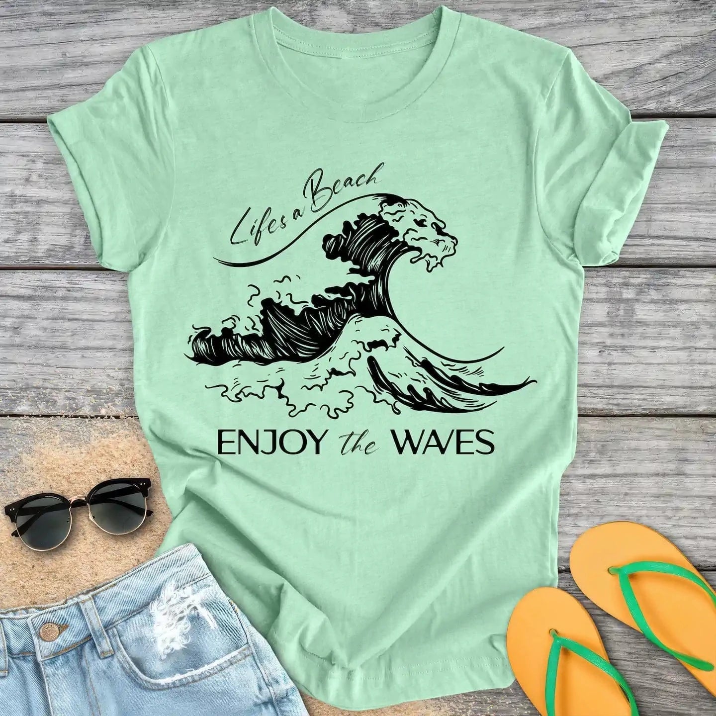 Life is a Beach Wave