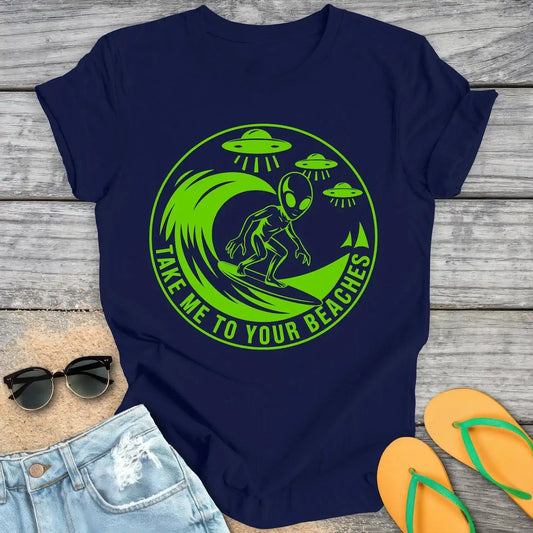 Surfing Alien