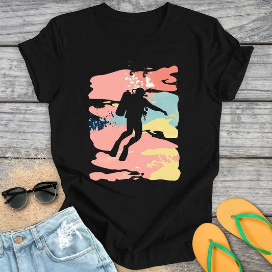 Colorful Scuba Diver