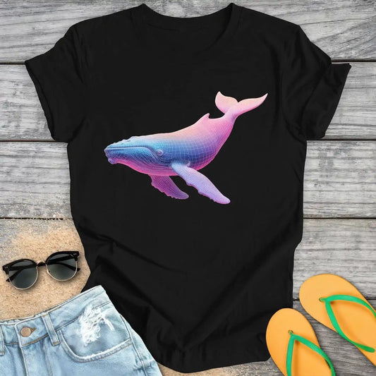 Gradient Mesh Whale