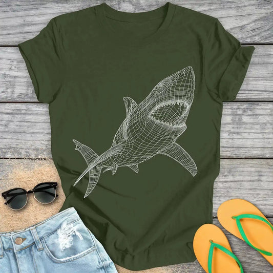 Wireframe Shark
