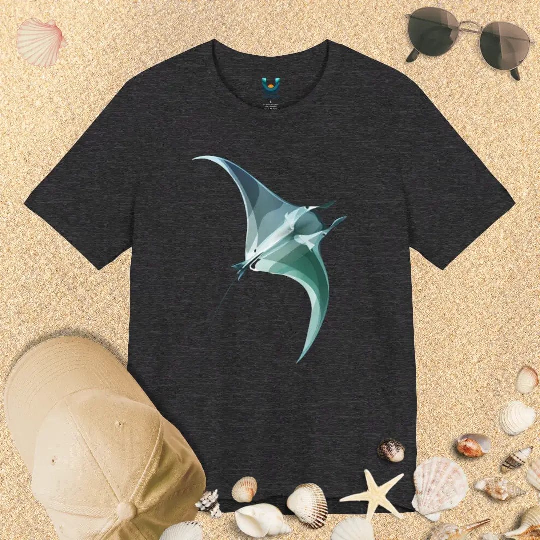 Fluid Graceful Manta Ray