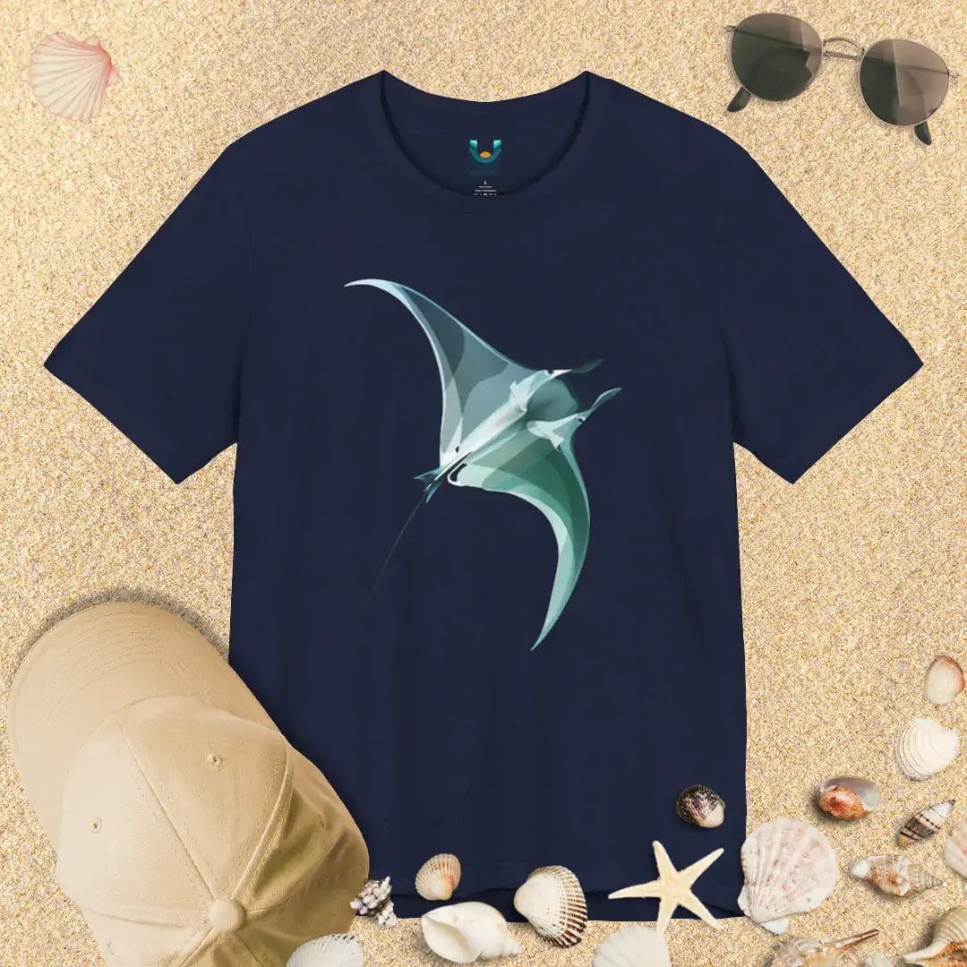 Fluid Graceful Manta Ray