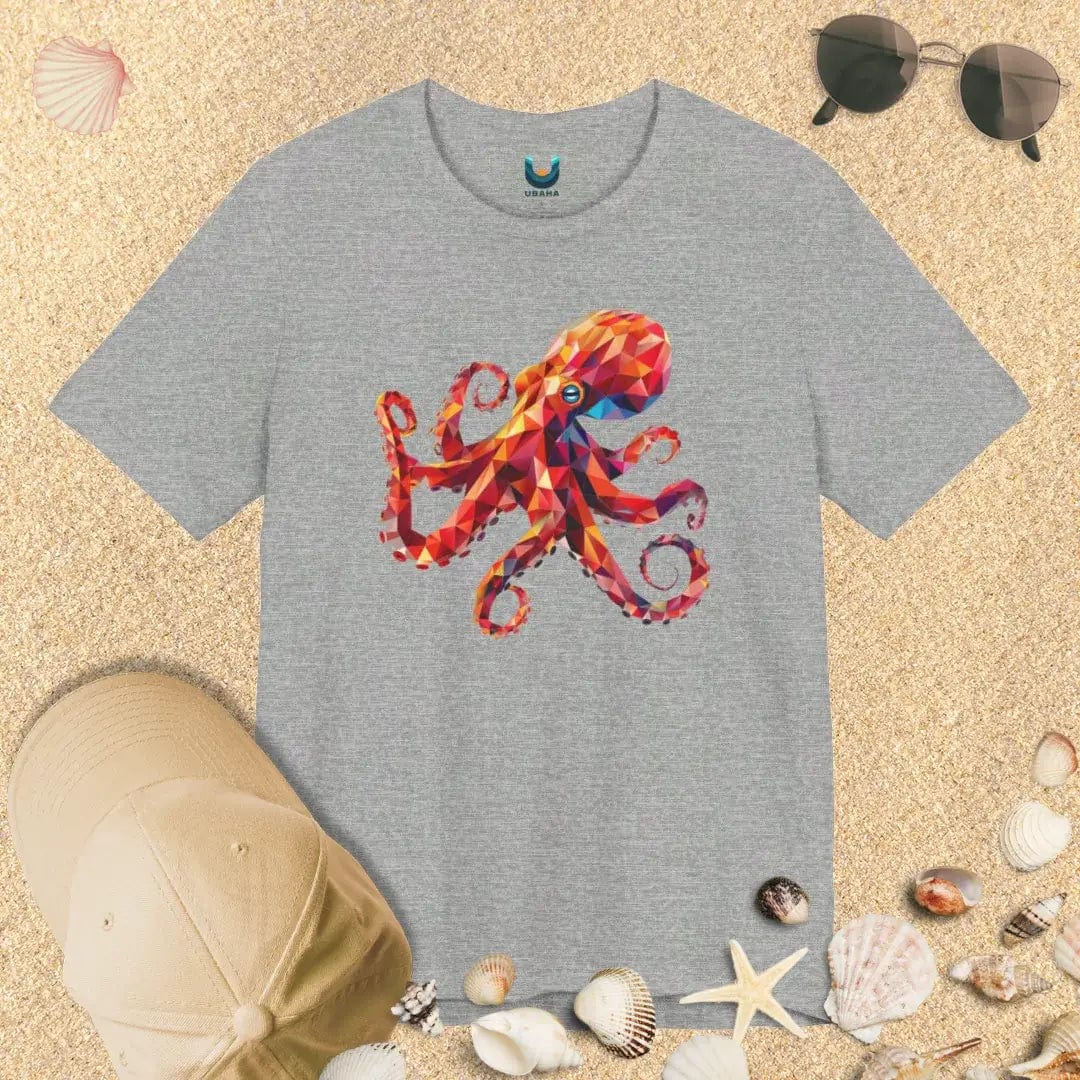 Geometric Colorful Octopus