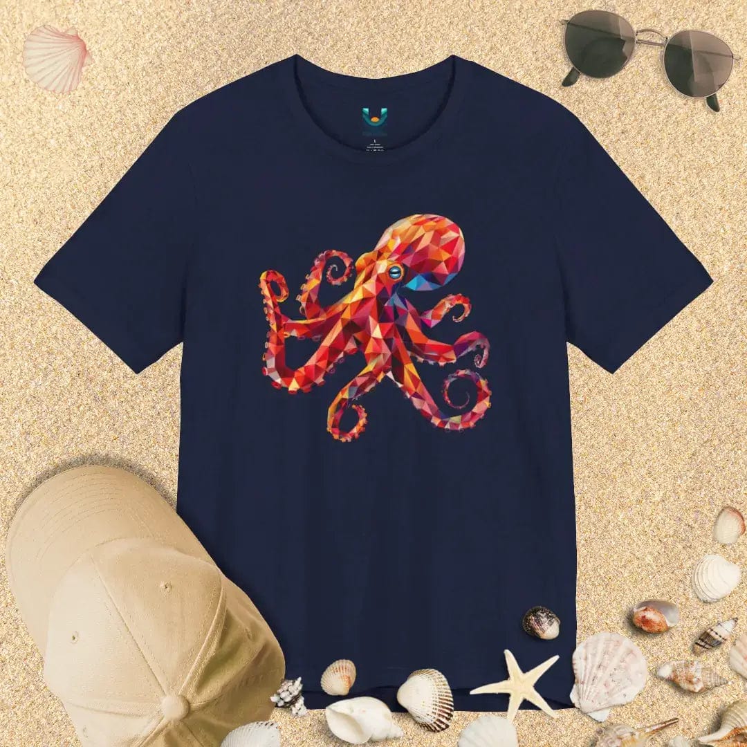 Geometric Colorful Octopus